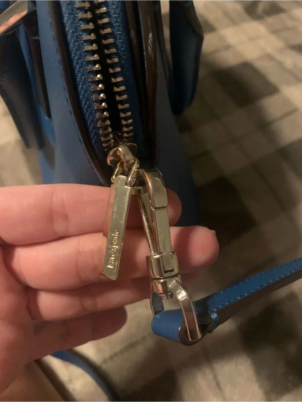 kate spade Blue Dome Crossbody Satchel